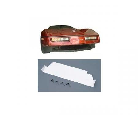 Corvette Performance Air Dam, Front, Lower, Black, Big Mouth, 1984-1989