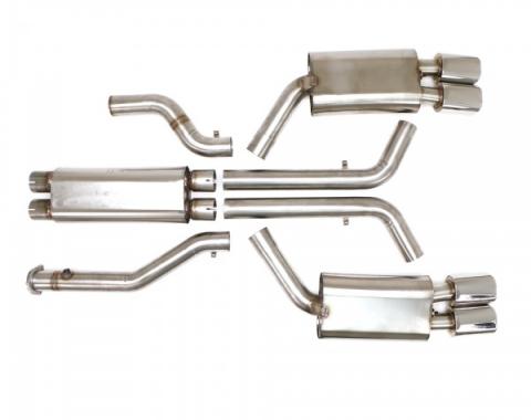 Corvette B&B Triflo Exhaust System, 3" LT4, 1996