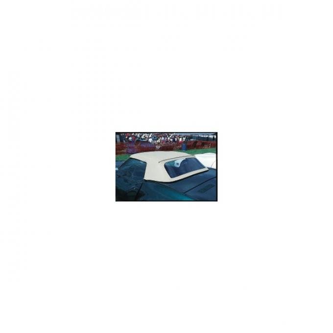 Corvette Convertible Top, OEM, White, 1968-1975