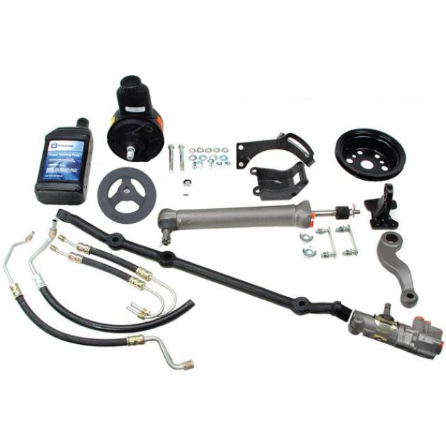 Corvette HiPerformance Power Steering Conversion Kit, Small Block, 19631974 Motor City Vettes