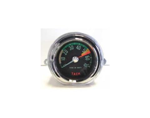 Corvette Tachometer, Distributor Drive, 5500 RPM, 1962