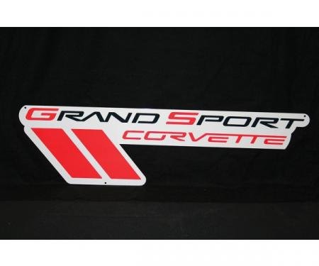 Corvette Metal Sign, Grand Sport, C6