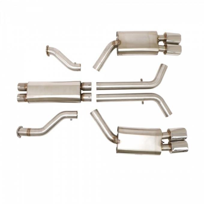 Corvette B&B Triflo Exhaust System, 3" ZR1, 1992-1995