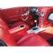 Corvette Center Console, Custom, With Cup Holder, Red, 1963-1964