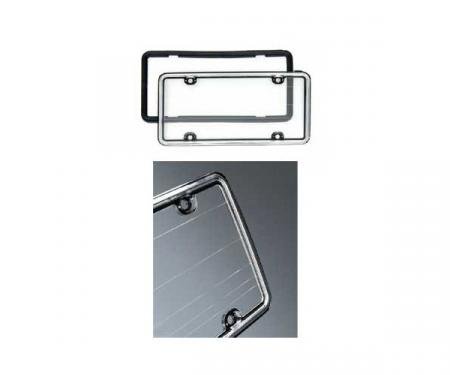 Corvette Clean Plate License Frame, Chrome, Altec