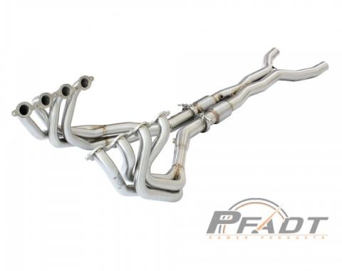 Corvette PFADT Street Tri-Y Long Tube Header & X-Pipe, 2014-2017