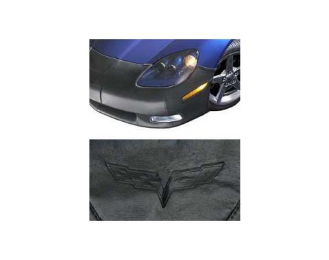 Corvette Nose Mask, Original Factory, With Logo, Without License Plate Opening, 2005-2013