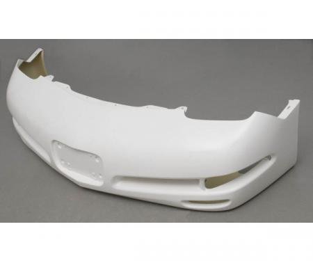 Corvette Front Bumper, Stock Design, Fiberglass, 1997-2004