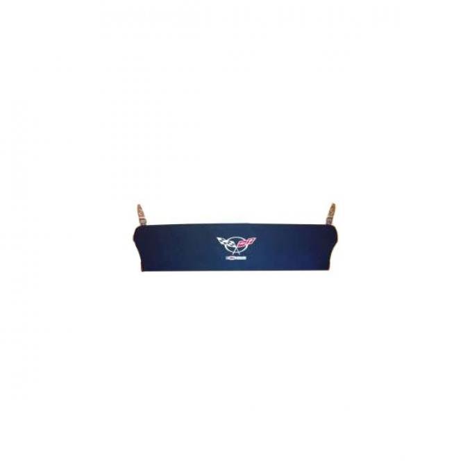Corvette Compartment Divider, With Carpet & Z06 Logo, "Quiet Ride", 2001-2004