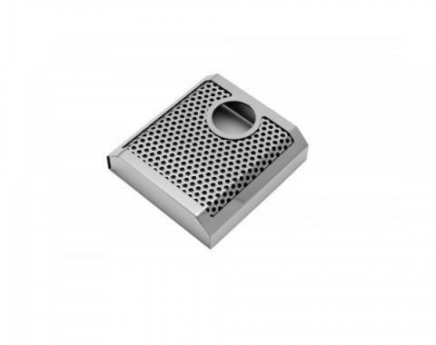 American Car Craft Master Cylinder Cover, Perforated / Brushed, Auto| 053065 Corvette Z06 & Z51 2014-2017