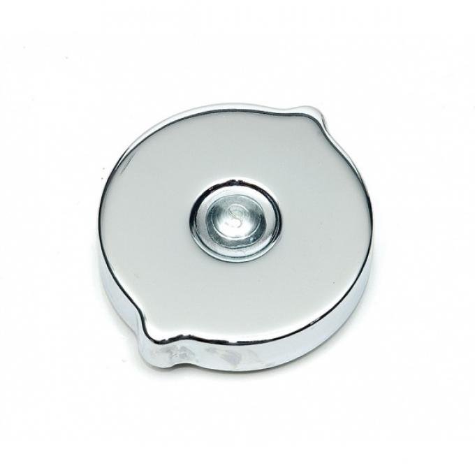 Corvette Oil Filler Tube Cap, 327 Chrome, 1966-1968