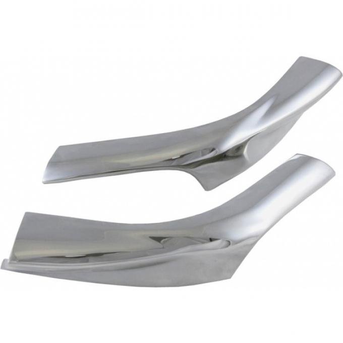 Corvette Lower Bumper Guards, Front, 1968-1969