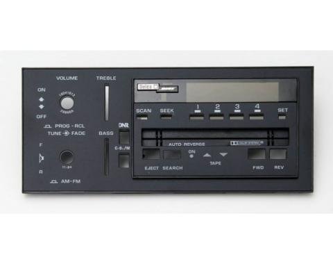 Corvette Stereo Face Plate, Bose, 1985-1989
