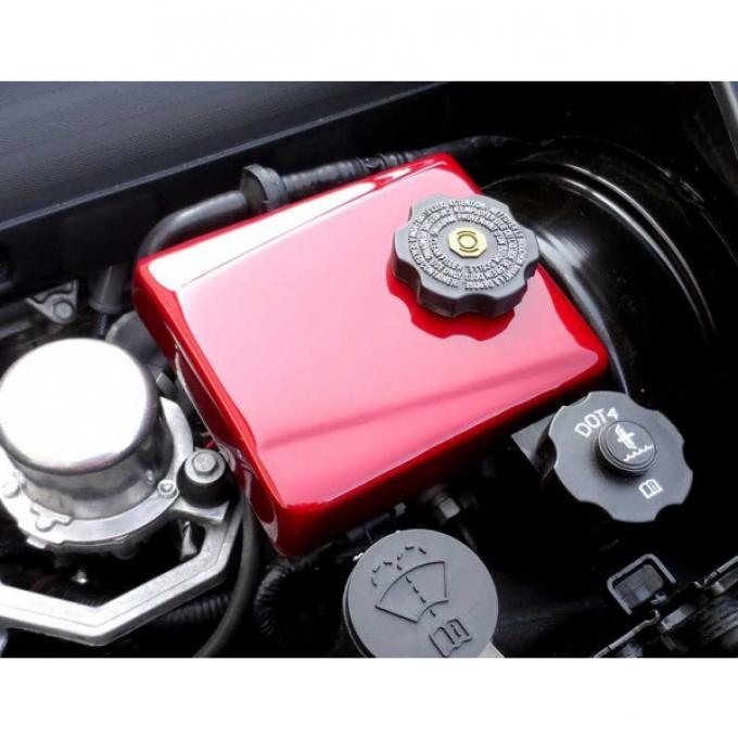 Corvette Painted Body Color Brake Reservoir Cover, 2014-2017