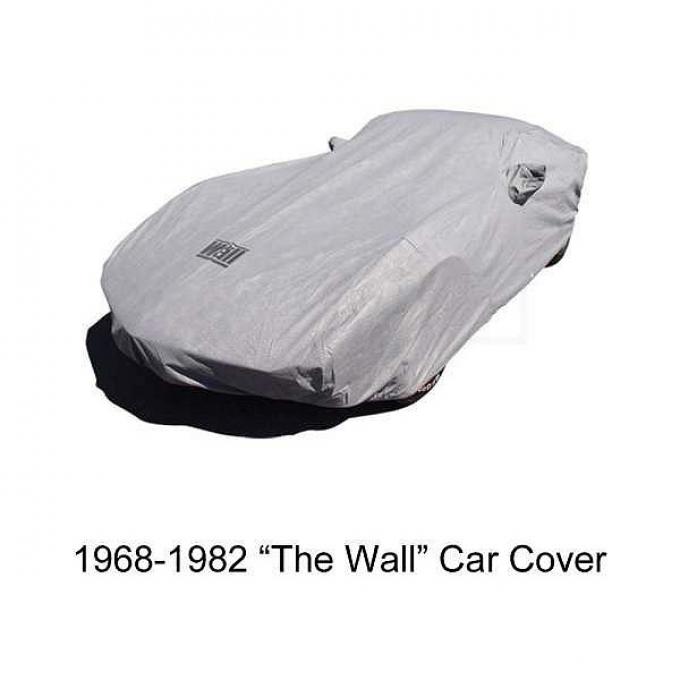 Corvette Car Cover, "The Wall", Gray, 1953-2017
