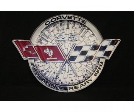 Corvette Metal Sign, 1978