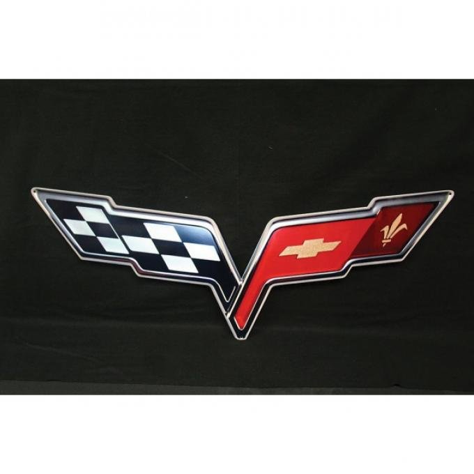 Corvette Metal Sign, 2005-2013