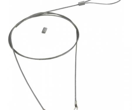 Corvette Emergency Hood Release Cable, 1977-1982