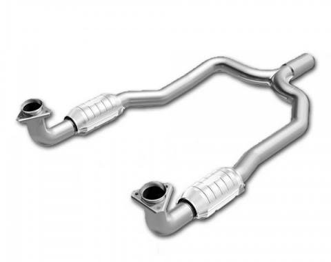 Corvette - Catalytic Converter, Federal Emissions, Front, 1986-1989