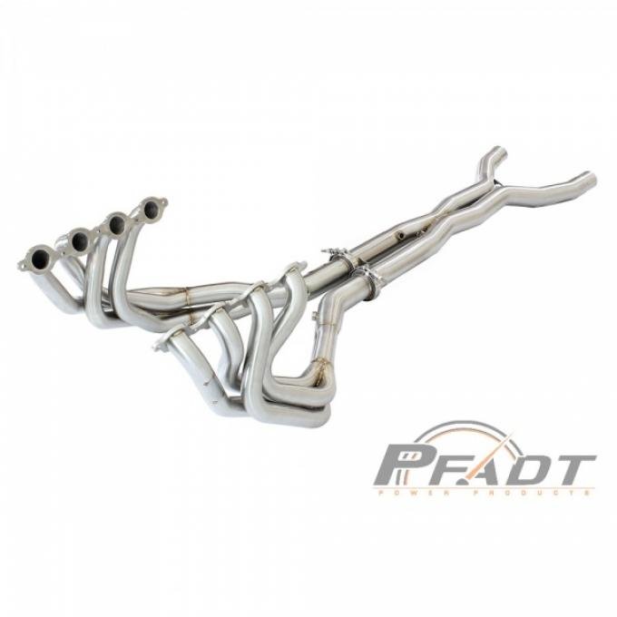 Corvette PFADT Race Tri-Y Long Tube Header & X-Pipe, 2014-2017