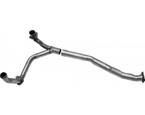 Corvette Exhaust Pipe, Front Y, 2 Piece, 1975-1979