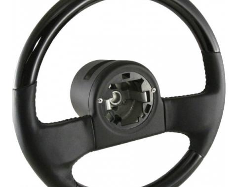 Premier Quality Products, Steering Wheel, Blackwood and Leather| ST1030BLACKWOOD Corvette 1984-1989
