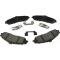 Corvette Disc Brake Pads, Front, Dura Stop Ceramic Friction, AC Delco, 1997-2013