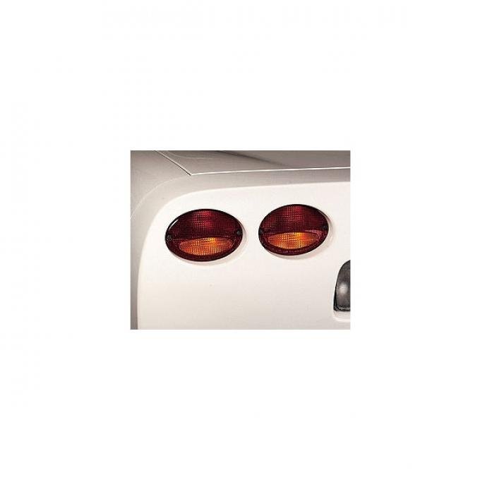 Corvette European Taillight, With Red/Amber Lens, Right, 1997-2004