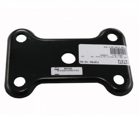 Corvette Leaf Spring Mounting Plate, Rear, 1963-1977