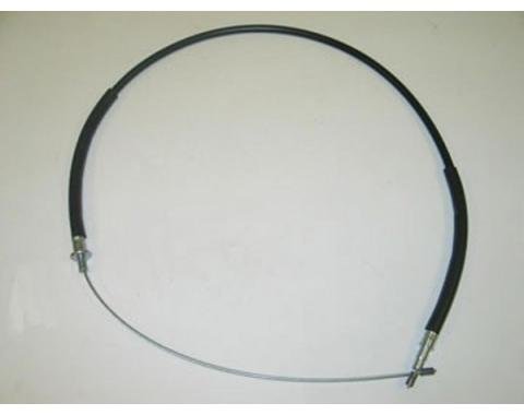 Corvette Park Brake Cable, Front, 1984-1987