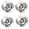 Corvette Aluminum Wheel, Set of 4, 1968-1979