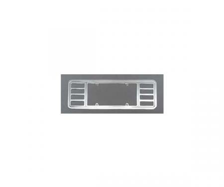 Corvette License Plate Frame, With Back-Up Lights, Rear, 1997-2004