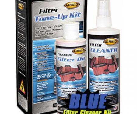 Corvette Air Filter Tune Up Kit, Airaid, Blue, 1985-2013