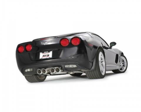 Corvette Borla Mufflers, Z06/ZR1, With Round Tips, "S" Series, 2006-2013