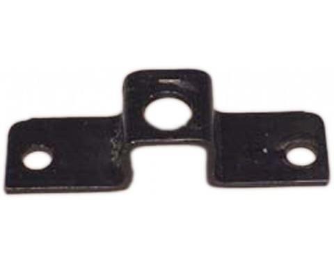 Corvette Spare Tire Carrier Lock Bolt Bracket, Rear, 1968-1979