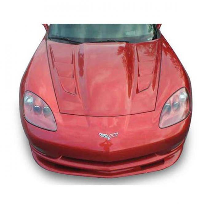 Corvette Hood, Supercharger, Vented, 2005-2013