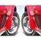Corvette Side Louver Vent Grille Insert, Pair, 1973-1979