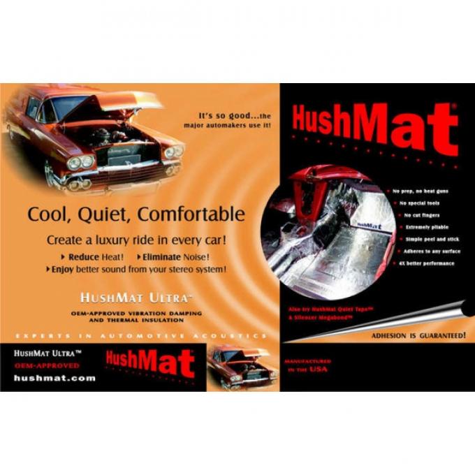 Hushmat Ultra Insulation, Roof, For El Camino & GMC Caballero, 1978-1987