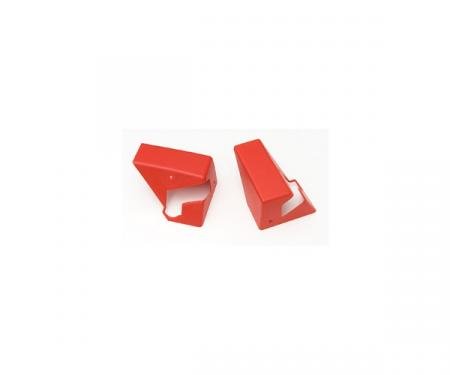 Corvette Roof Storage Mount Covers, Torch Red, 1993-1996