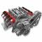 Holley LS Valve Covers, Tall, Gloss Red Finish | 241-113 1997-2013