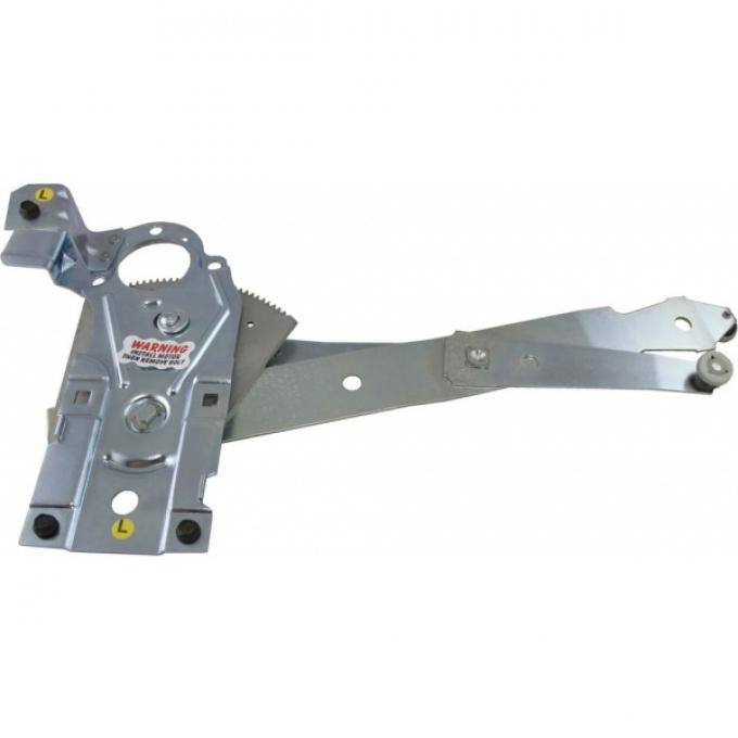 Corvette Power Window Regulator, Replacement, Left, 1968-1982