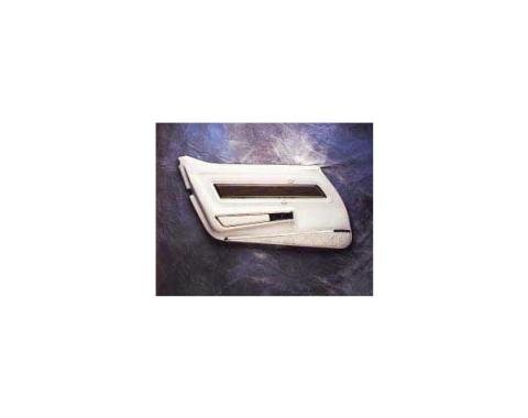 CA 1976 Chevrolet Corvette Door Panel Deluxe with Teak Insert LH