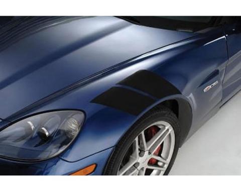 Corvette Fender Stripes, Black, 2005-2013