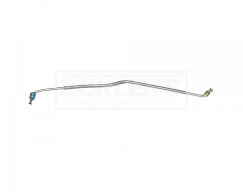 Corvette Rear Master Cylinder Brake Lines, Non-Power Brakes, Stainless Steel, 1974-1982