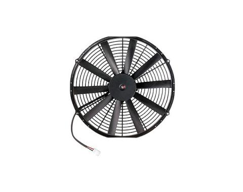 Corvette Electric Radiator Cooling Fan, 16", Puller, 1961-1982