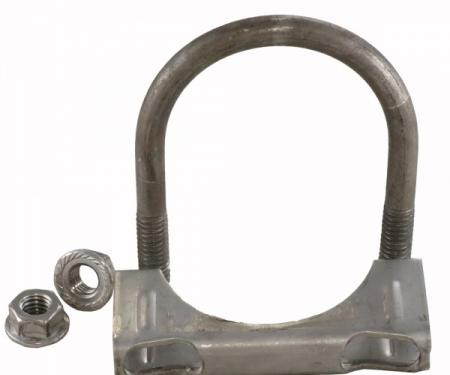Corvette Exhaust Clamp, Stainless Steel, 2-1/4"