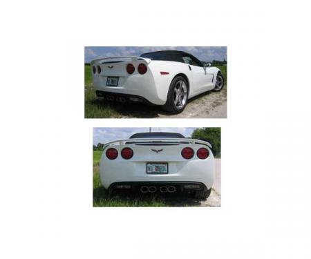 Corvette Wing, Rear, Street Racer, John Greenwood Design, 2005-2013