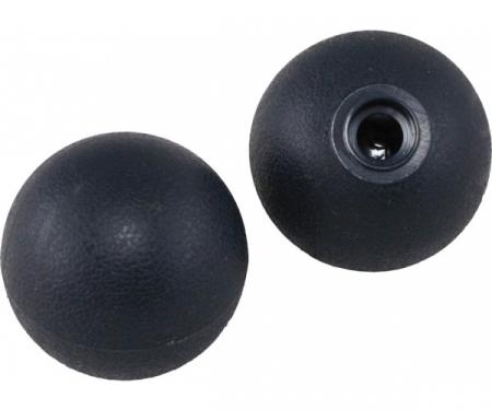 Corvette Seat Track Adjuster Knobs, Dark Blue, 1979-1982