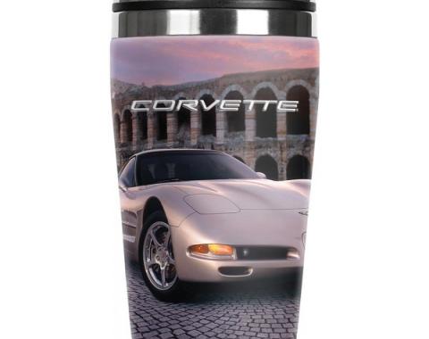 Corvette Mugzie® brand Travel Mug - Rome Corvette
