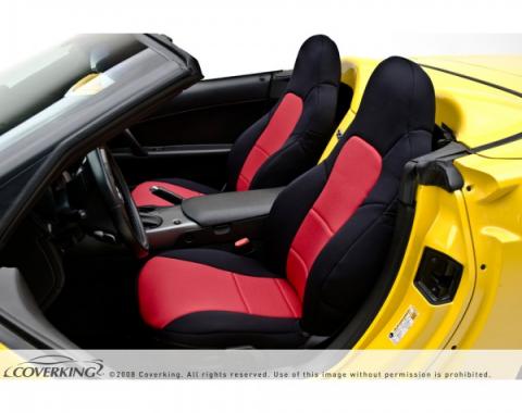 Corvette Coverking Neosupreme Seat Cover, With Power Passenger Seat With Side Airbag, 2005-2011